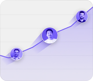Graph showing continuous evolution